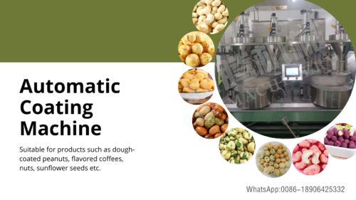 Последние новости компании о Автоматические машины для нанесения покрытий: ключевой инструмент для пищевой промышленности