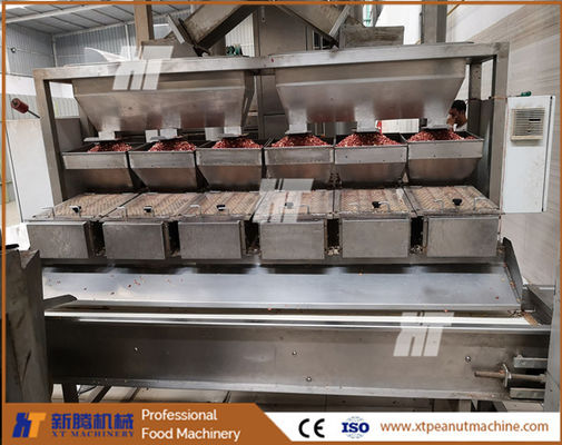 Хорошая цена. 3T / H Бланшировщик арахиса большой емкости Красная кожа Бланшированная машина для очистки арахиса онлайн