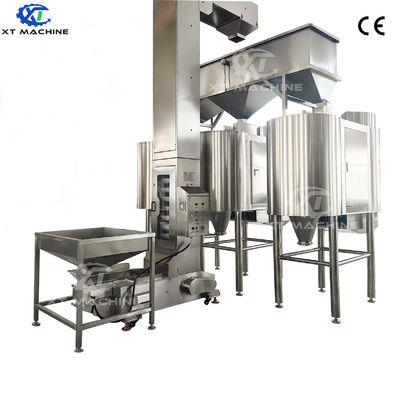 Хорошая цена. Full Auto PLC Peanut Blanching Machine with 98% Efficiency and 1000kg/h Capacity for Industrial Peanut Processing онлайн