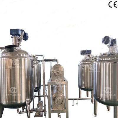 Хорошая цена. Industrial Emulsifying Mixing tank Peanut Butter Blending/De-gassing Tank онлайн