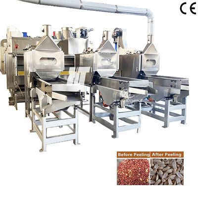 Хорошая цена. Peanut Slitting and Blanching Machine with SUS304 Construction for Efficient Peanut Processing онлайн