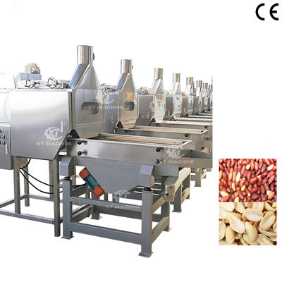Хорошая цена. Stainless Steel 304 Peanut Slitting and Blanching Machine for Blanched Peanut Output in Food Application онлайн