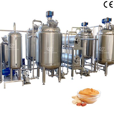 Хорошая цена. Peanut Butter Blending Tank High Quality Heating and Insulation Mixing Tank Industrial Emulsifying Mixing tank онлайн