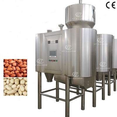 Хорошая цена. High Blanching Rate Pneumatic Air Peanut Peeling Machine 1000kg/h Blanched Peanut Making Machine онлайн