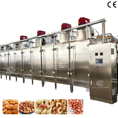 Хорошая цена. Multipurpose Nuts Roaster Machine with Roasting/Drying Function and Gas or Electric Heating онлайн