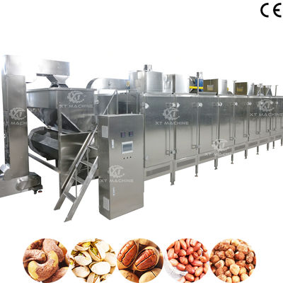 Хорошая цена. Continuous Nuts Roasting Machine With Adjustable Temperature Peanut Baking Machine онлайн