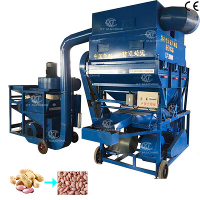 Хорошая цена. Hot Sale 800kg/h-2000kg/h Automatic Peanut Sheller Groundnut Dehulling Machine Suitable for Agricultural Industrial онлайн