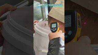 Тестовое видео машины для измельчения арахисового масла/Sweet and Rich#machine#factory#peanutbutter#nut#butter