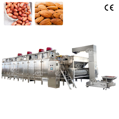 Дизайн полностью закрытой цепи непрерывные орехи Roaster PLC интеллектуальное управление