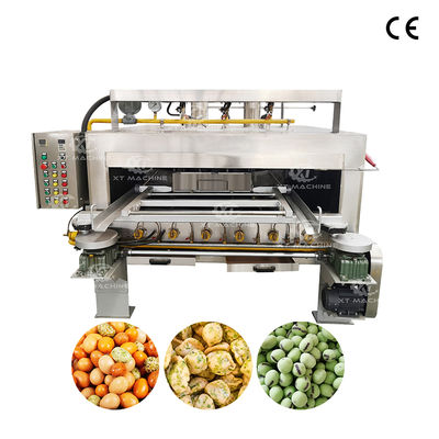 Хорошая цена. PLC Control Японские бобы Swing Oven Coated Peanut Swing Roaster для орехов с мощностью 50-100 кг/ч онлайн
