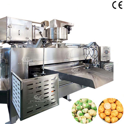 Хорошая цена. Swing Coated Peanuts Nut Oven 304 Stainless Steel Flat Tray Design for Flavored Powdered Peanuts онлайн