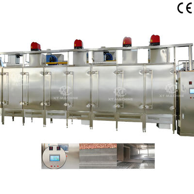 Хорошая цена. Adjustable Temperature Belt Type Peanut Roasting Machine with Powerful Cooling Function онлайн