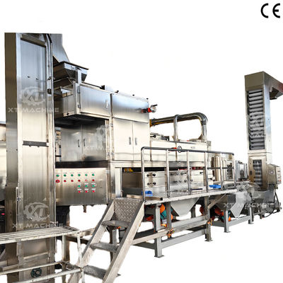 500 кг/ч Автоматическая дробилка арахисовых хлопьев дробилка арахисовых орехов