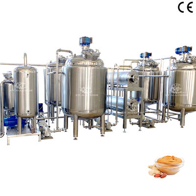 Хорошая цена. Peanut Butter Blending Tank High Quality Heating and Insulation Mixing Tank Industrial Emulsifying Mixing tank онлайн
