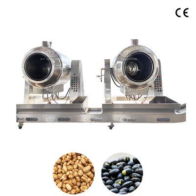 Машина с большим объемом 80 кг/партия для запекания семян на барабанах