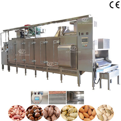 Хорошая цена. Small Scale Nut Roasting Machine Food Grade Peanut Hazelnut Almond Baking Machine Suitable for Food Processing Plants онлайн