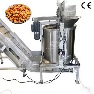 Хорошая цена. Жарочная машина для арахиса из нержавеющей стали 304 с интеллектуальным контролем температуры и производительностью 300 кг/ч онлайн