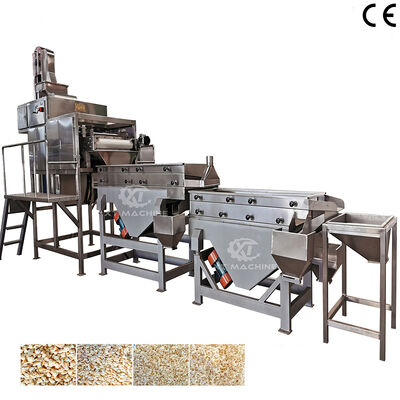 Хорошая цена. Fully Automatic Peanut Chopping and Grader Cashew Nuts Almond Crushing Machine for Efficient Nut Processing Equipment (Полностью автоматическая дробилка арахисов и грейдер) Кашевый орех Алмодовый дробилка для эффективного обработки орехов онлайн