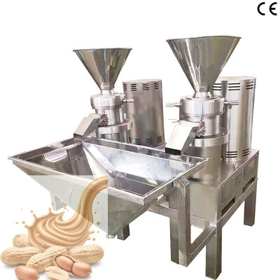 Food Grade Industrial Colloid Mill Peanut Sesame Butter Grinding Machine Nut Butter Processing Equipment 