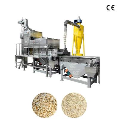Industrial Automatic Nut Chopping Machine for Peanut Making Nut Granules With 500kg/H XT Machinery